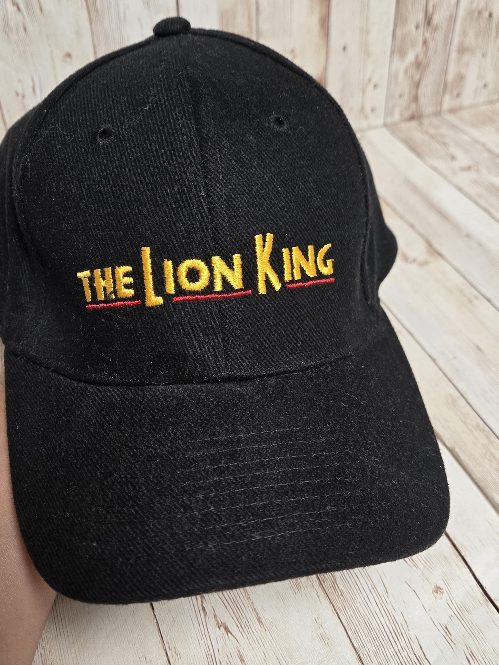 Disney The Lion King Broadway Musical Black Dad Hat Adjustable Strapback